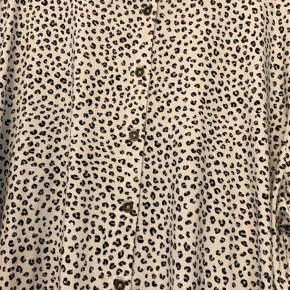 Kim Rogers cheetah print tunic Size 2X NWT - Picture 3 of 9